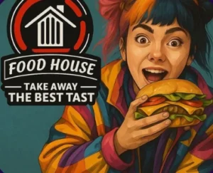 Our Clients Food House - Take Away - brand project by Lime Boost